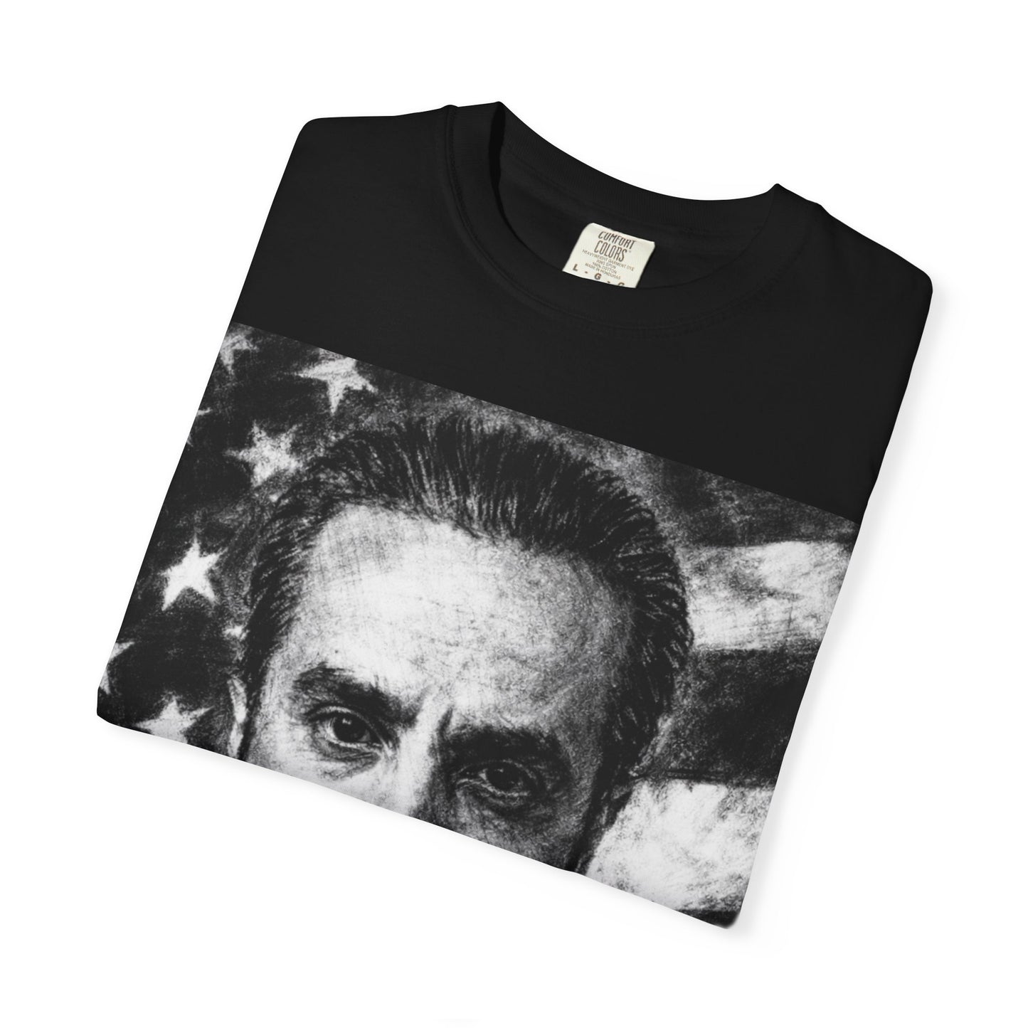 Vinny Based Graphic T-Shirt β Retro Portrait Tee with 'BASED' Text