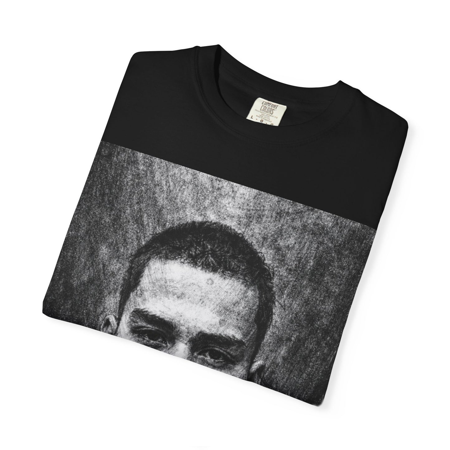 Sneako Based Portrait T-Shirt — Graphic Tee with 'BASED' Neon Text