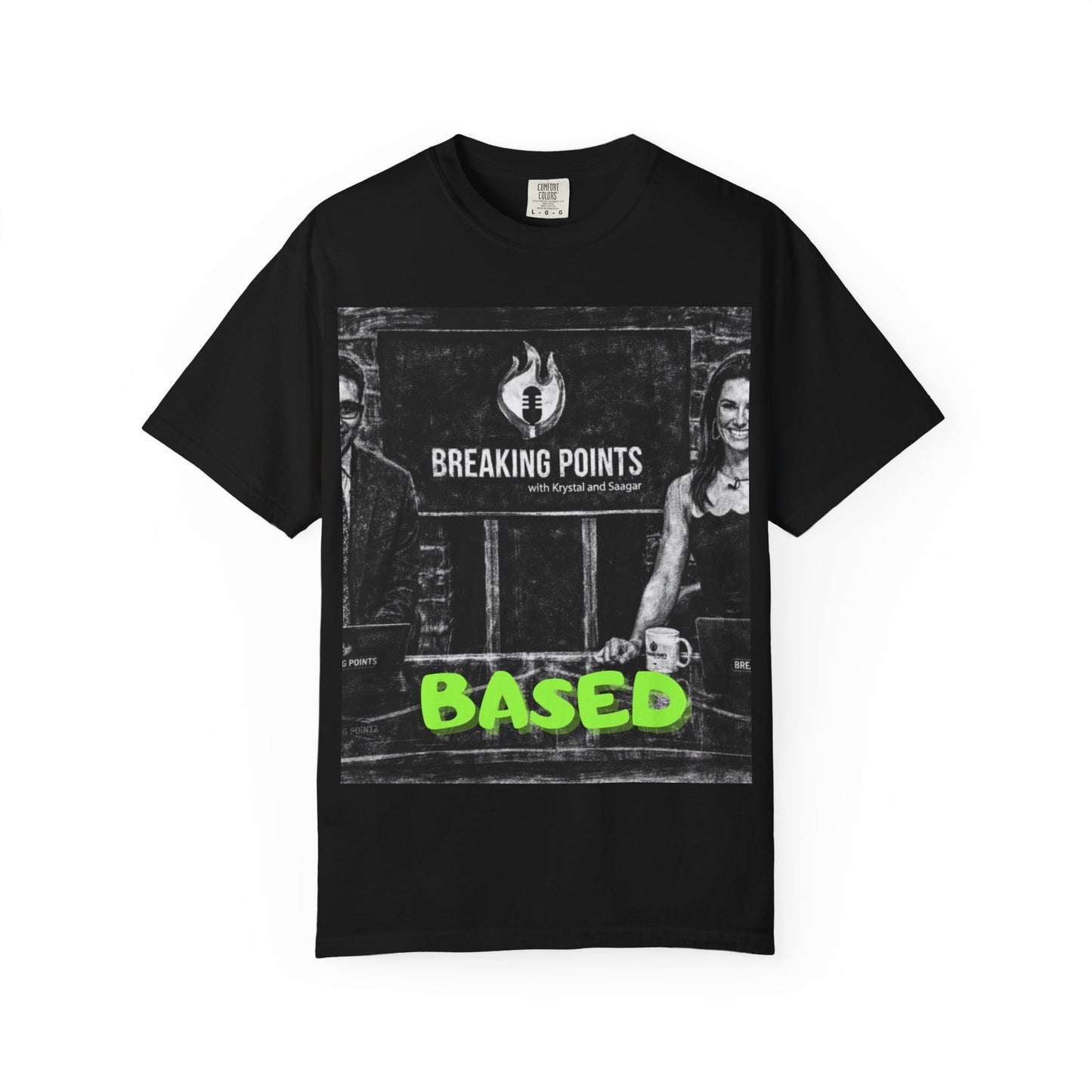 Breaking Points Based Graphic T-Shirt