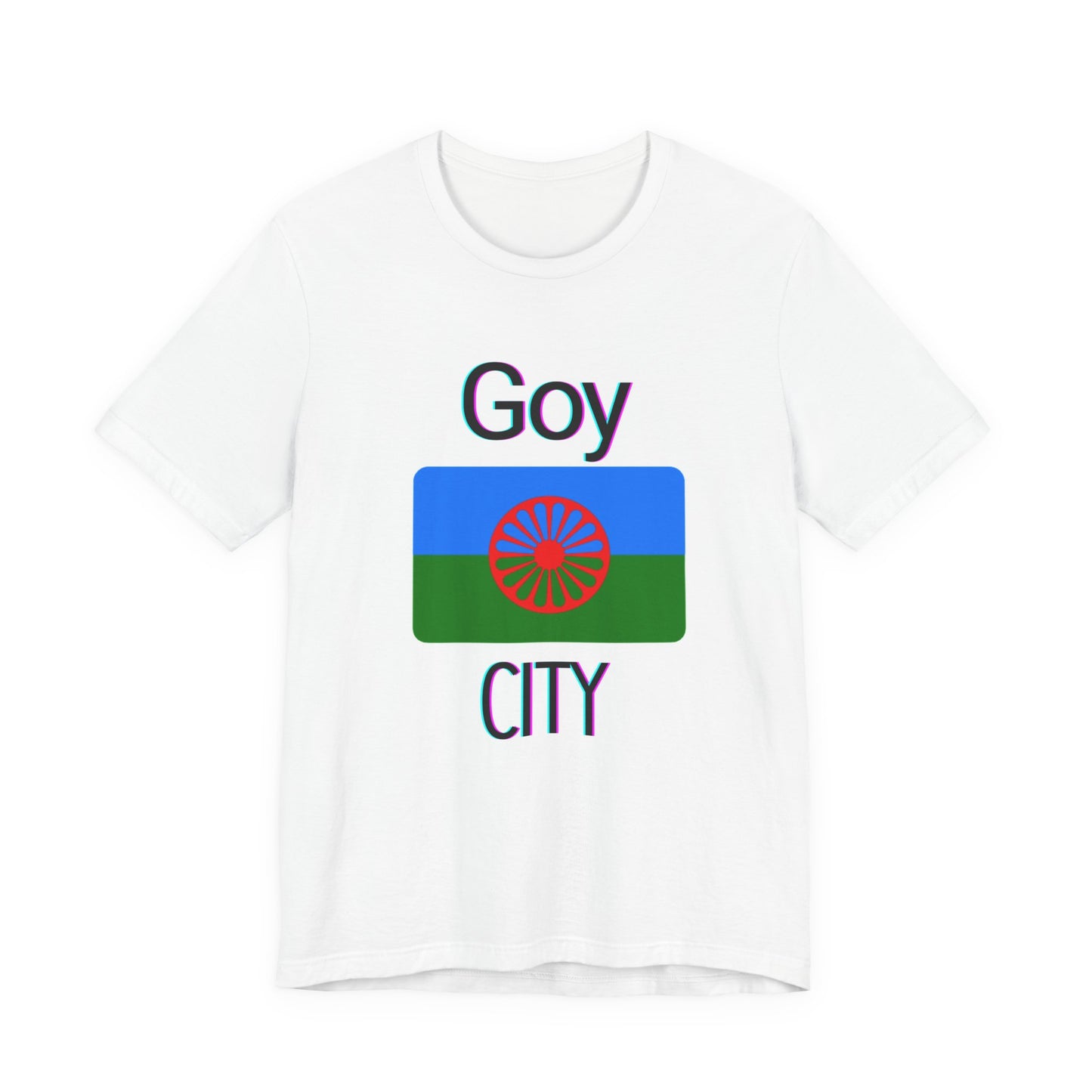 Romani Flag "Goy City" T-Shirt
