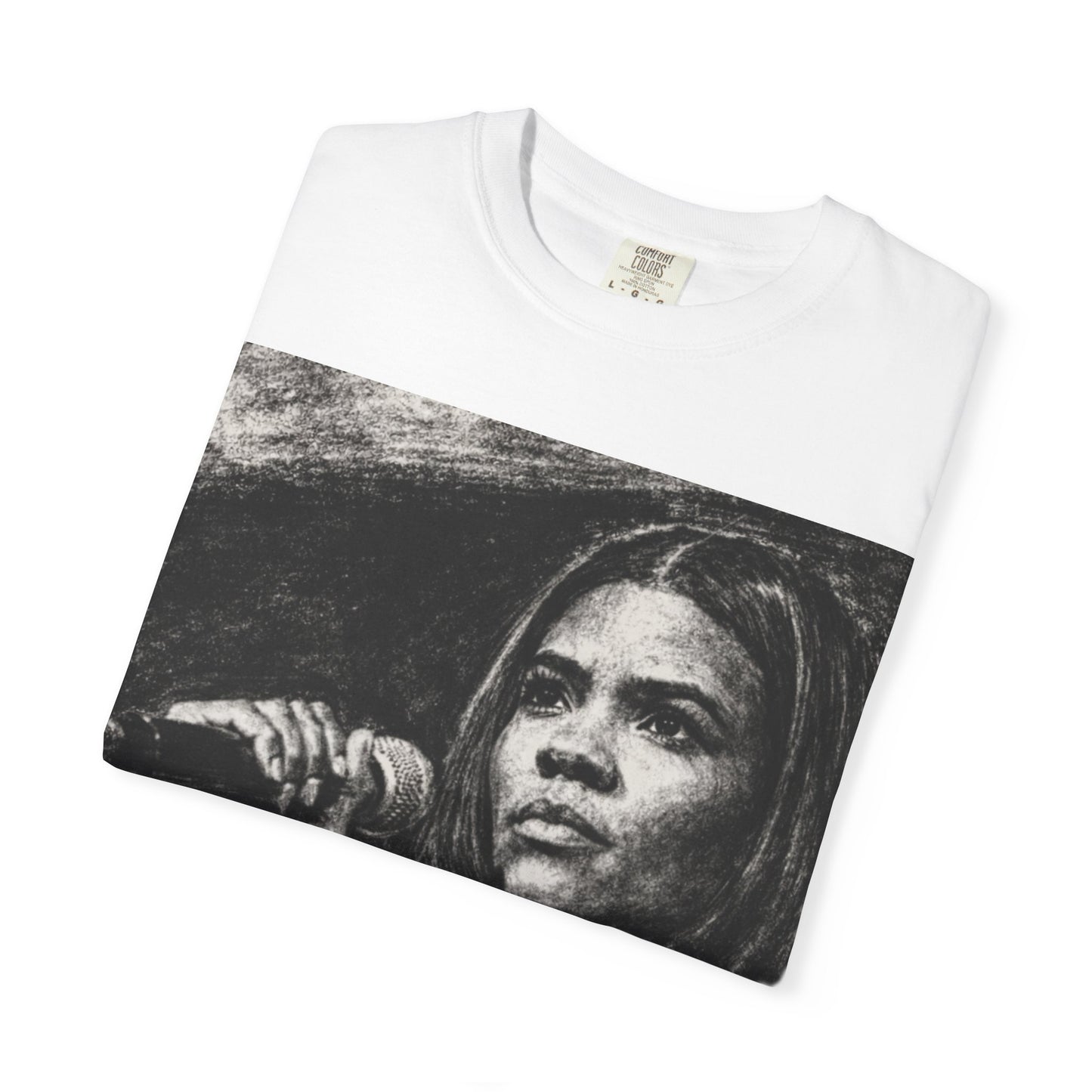 Candice Owen’s Based Graphic Tee — Vintage Concert Portrait T‑Shirt