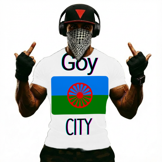 Romani Flag "Goy City" T-Shirt