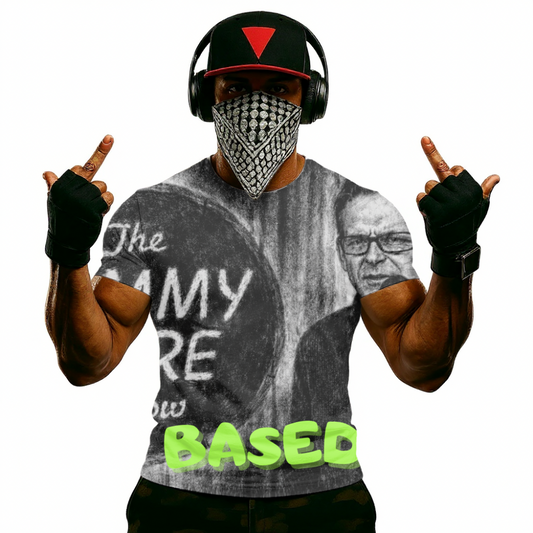 Jimmy Dore Show T‑Shirt — 'BASED' Graphic Tee