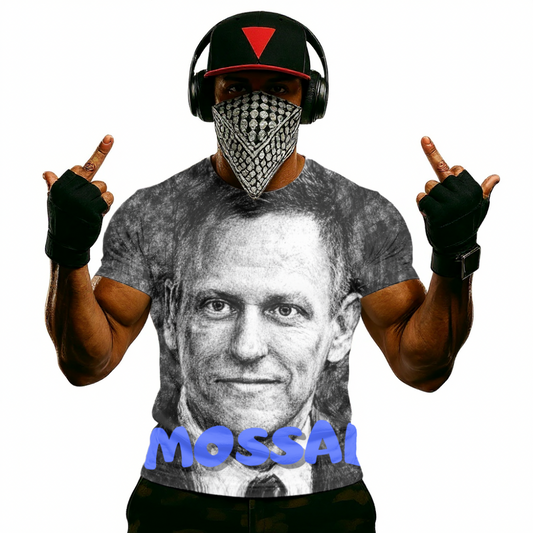 Peter Thiel Political  'MOSSAD' Graphic Tee