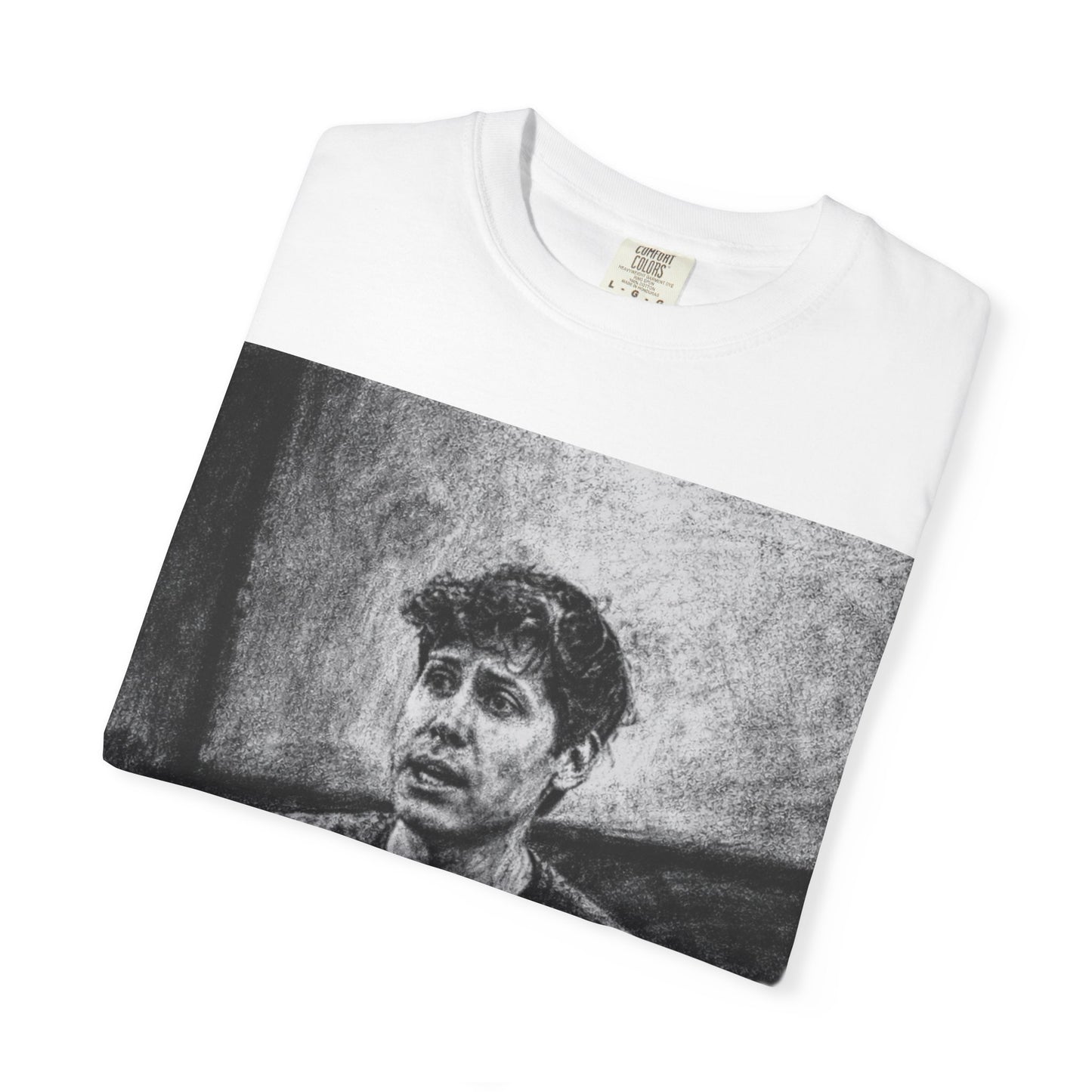 Sam Altman T-Shirt — 'Mossad' Graphic Tee with Vintage Portrait
