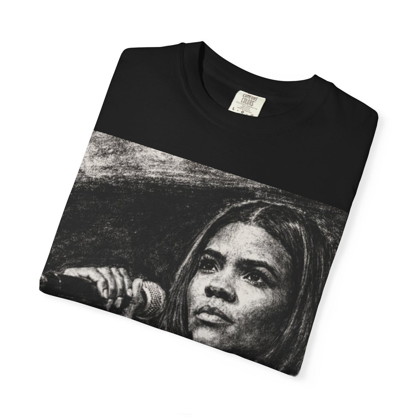 Candice Owen’s Based Graphic Tee — Vintage Concert Portrait T‑Shirt