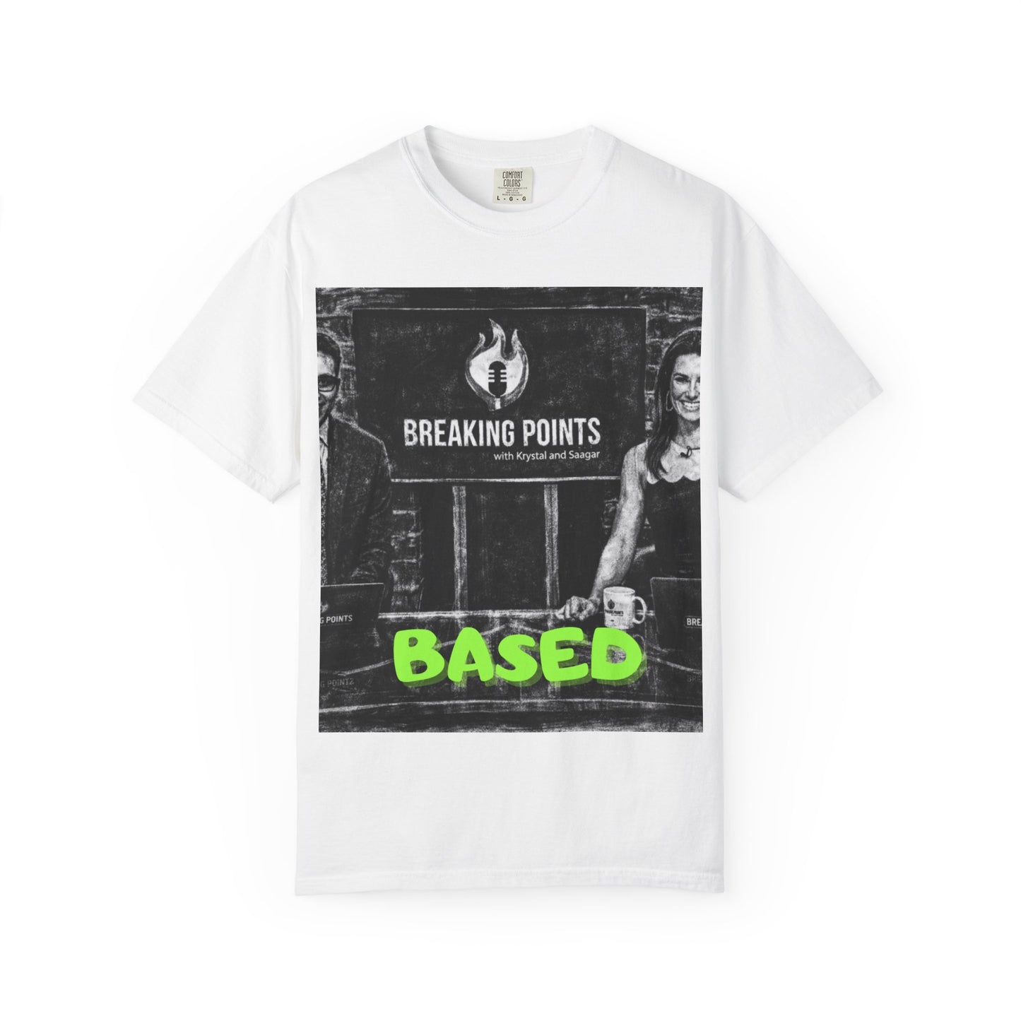 Breaking Points Based Graphic T-Shirt