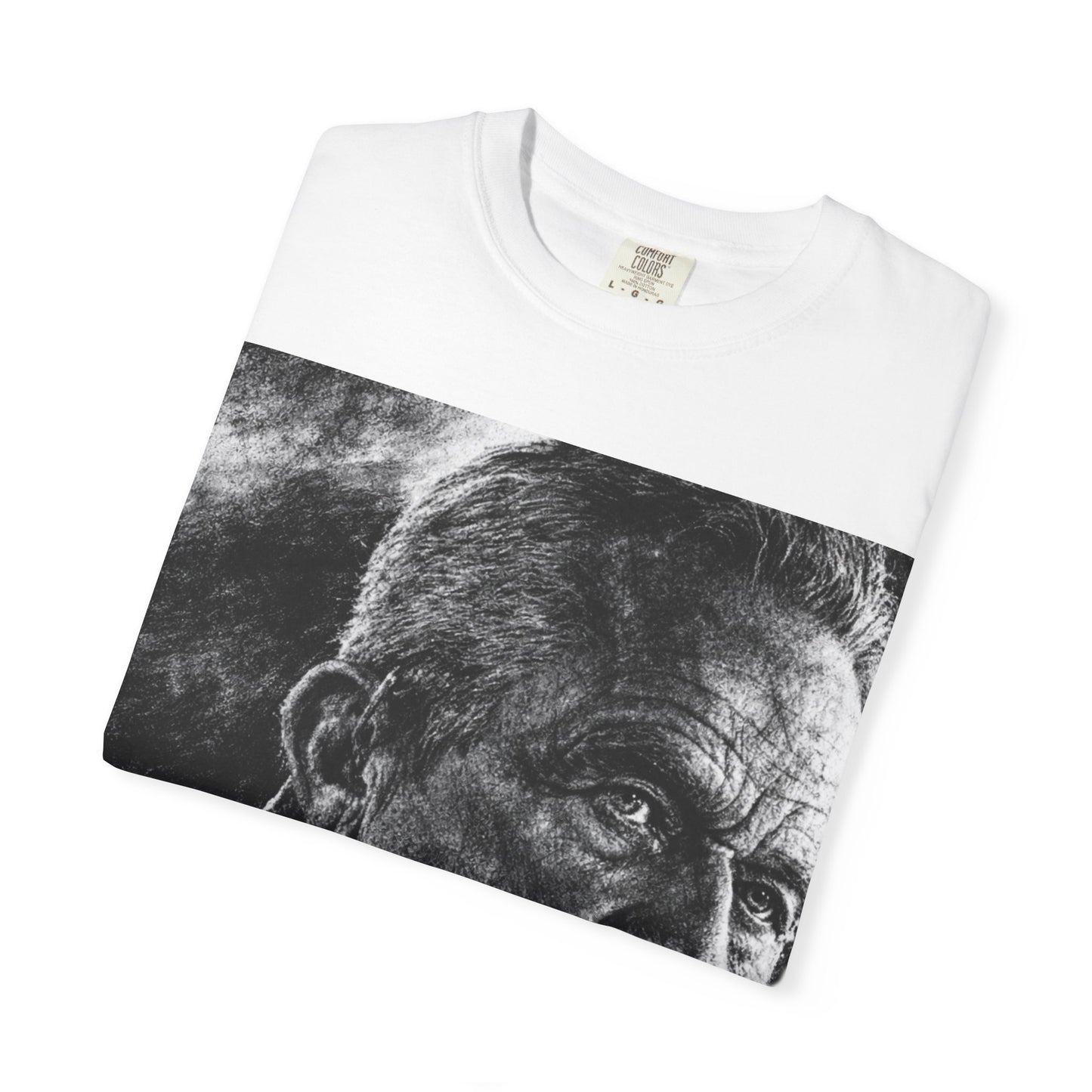 RFK Mossad Portrait T-Shirt — Vintage Black & White Graphic Tee